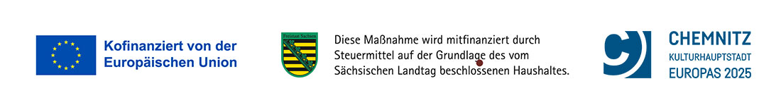 Kaltplasma-Gerät - Kofinanzierung durch Europäische Union Kofinanzierung der Maßnahme zur Kaltes-Plasma-Behandlung erfolgte durch die Europäische Union, beschlossen vom Sächsischen Landtag und Stadt Chemnitz